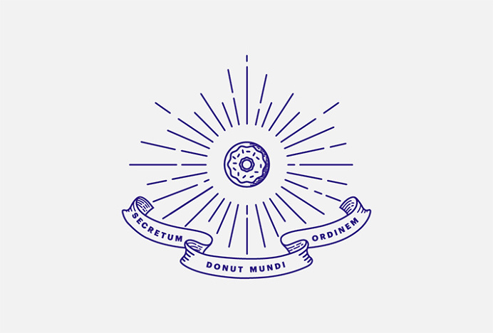 The Secret Donut Society by Ceci Peralta and José Velázquez #graphic design #print #illustration
