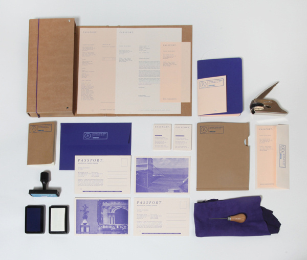 passeport_02 #design #studio #passport #promotion #typography