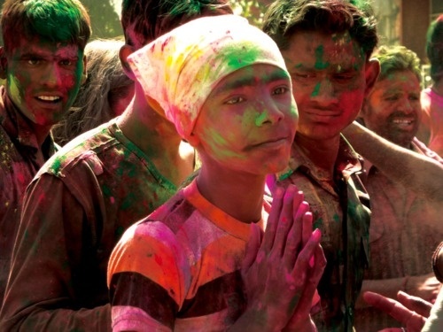 360 jours #festival #photo #india #color #holi #celebration #indian #rajahstan
