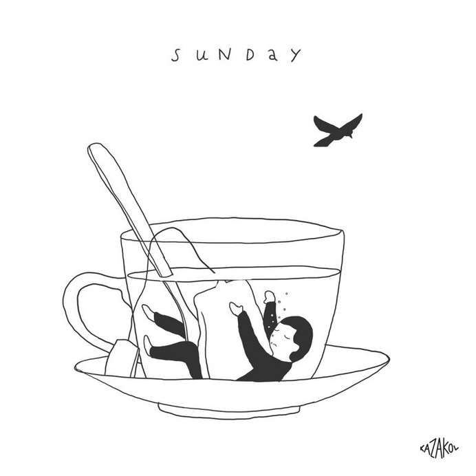 Week of sleeping cups