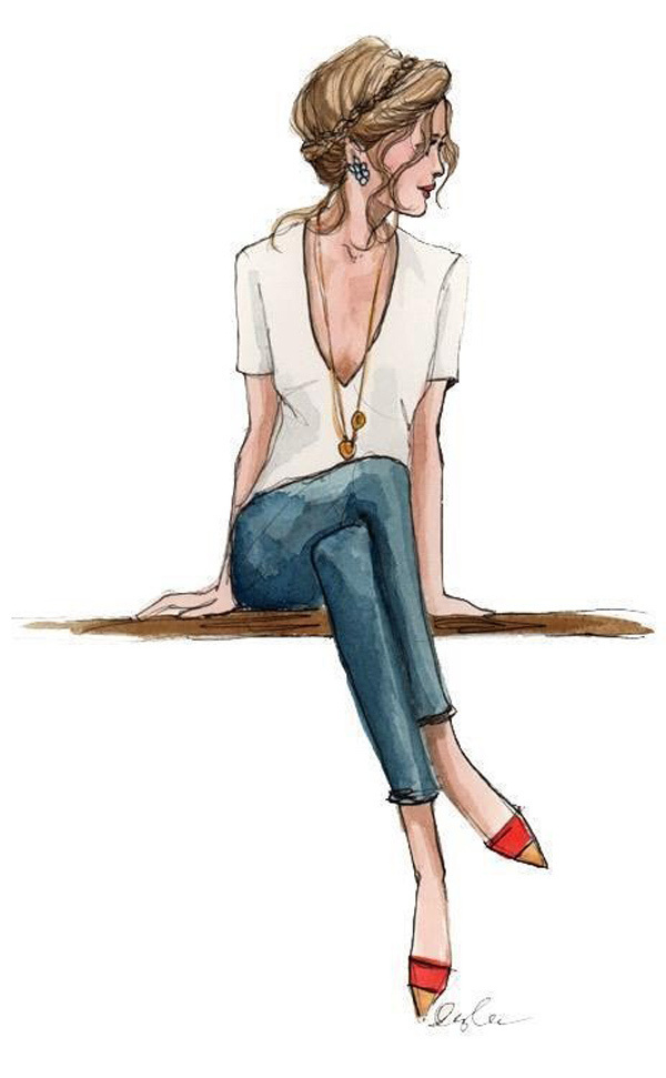 50 Amazing Fashion Sketches #fashion #sketches