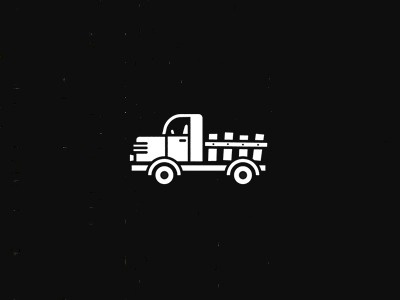 Dribbble - Truck by Michael Spitz #icon #illustration #truck