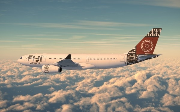Unique partnerships create a new brand and new experience for 'Fiji Airways'. #branding #futurebrand #fiji #airline #livery #plane