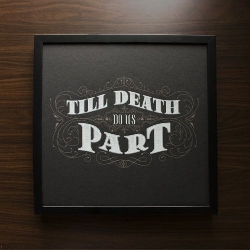 Typeverything.com Till Death do us Part by Drew... - Typeverything #print #typography