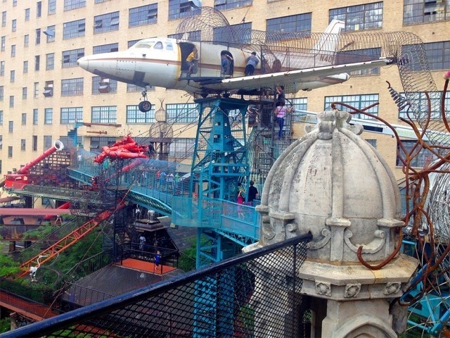 A Shoe Factory Transformed Into an Urban Playground