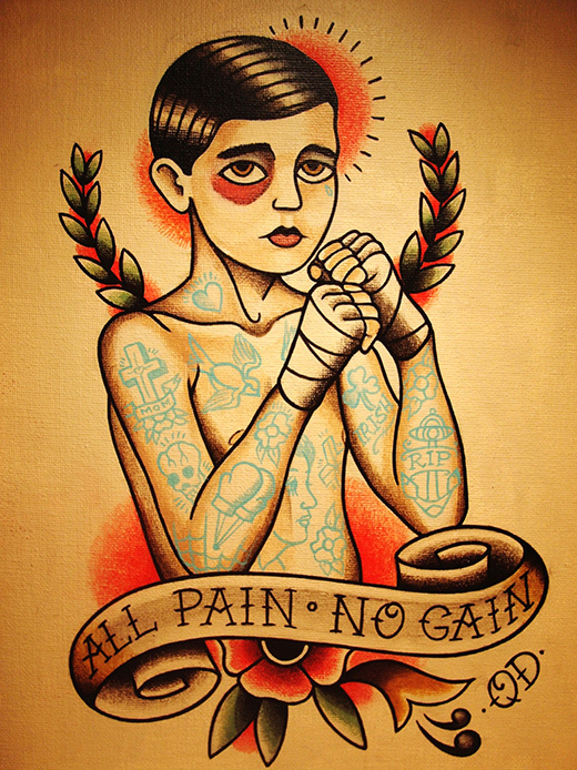 Flash Paintings by Quyen Dinh #tattoo