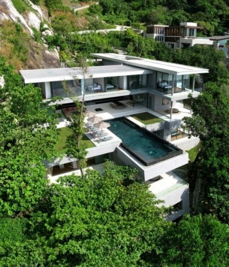 WANKEN - The Blog of Shelby White » Villa Amanzi #edge #infinity #amanzi #pool #architecture #thailand #residence #villa