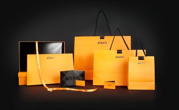 Aishti Identity #packaging #bags