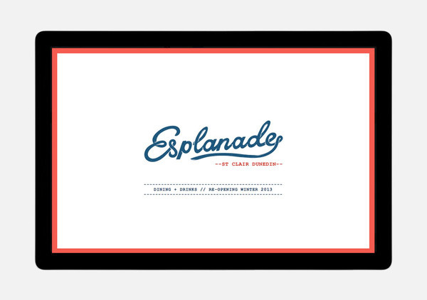 Esplanade // A website by Hardhat #zealand #restaurant #website #hardhat #new