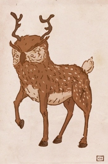 The Concept Of Land Ownership #deer #illustration #animal