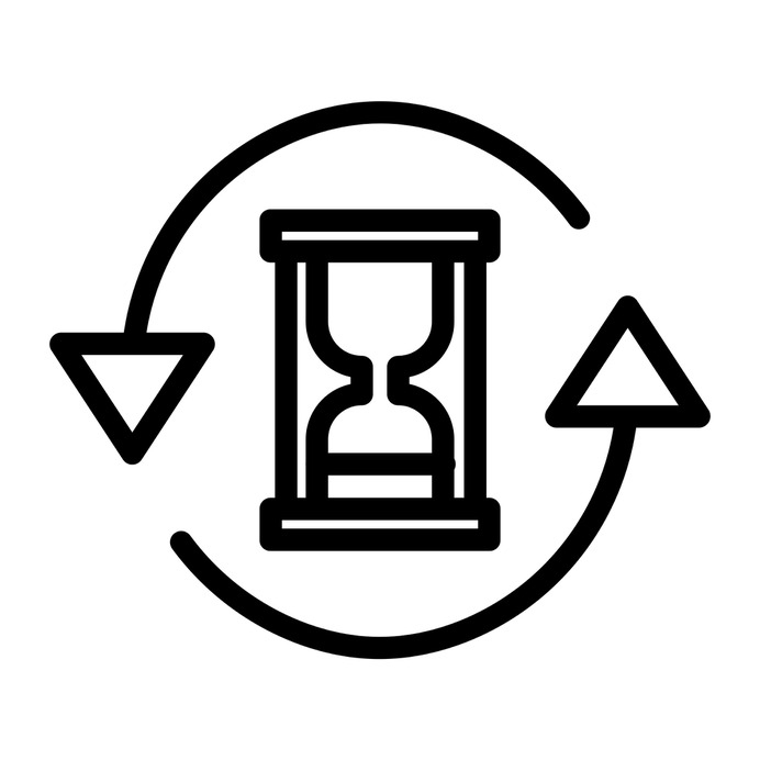 See more icon inspiration related to hourglass, time, time and date, ui, sandclock, refresh, update, interface, clock and arrows on Flaticon.