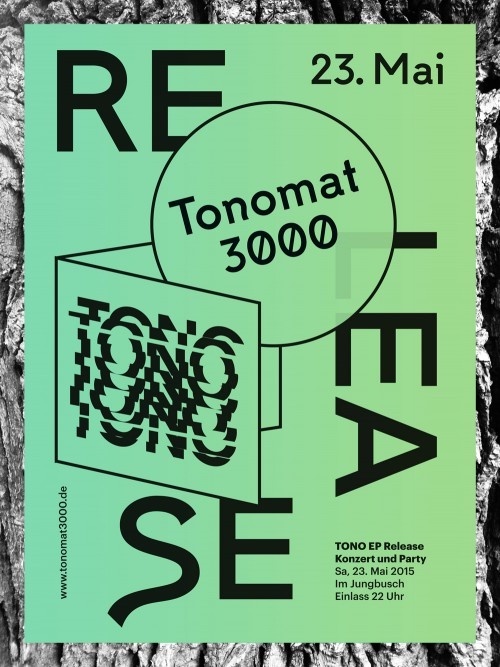 Tonomat3000 Release Party Poster #Tono #Tonomat3000 #EP #Release #Party #Poster