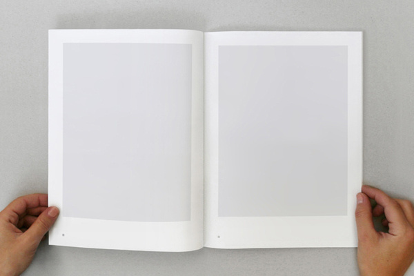 Mémoires d'un fou – Scala, 2010, laser printing, 16 x 24 cm, 72 pages, 6 books by Caroline Fabès #modern #print #design #graphic #minimal #typography
