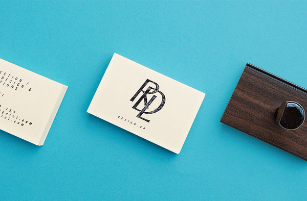 RDL Identity #print #logo #identity #stamp #stationery #monogram