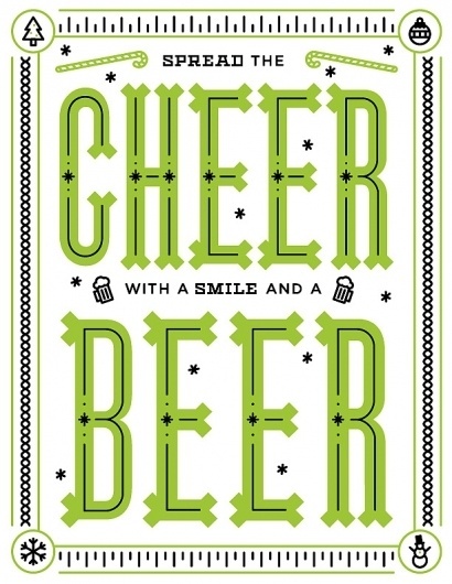 Bryan Couchman #cheer #type #beer #typography