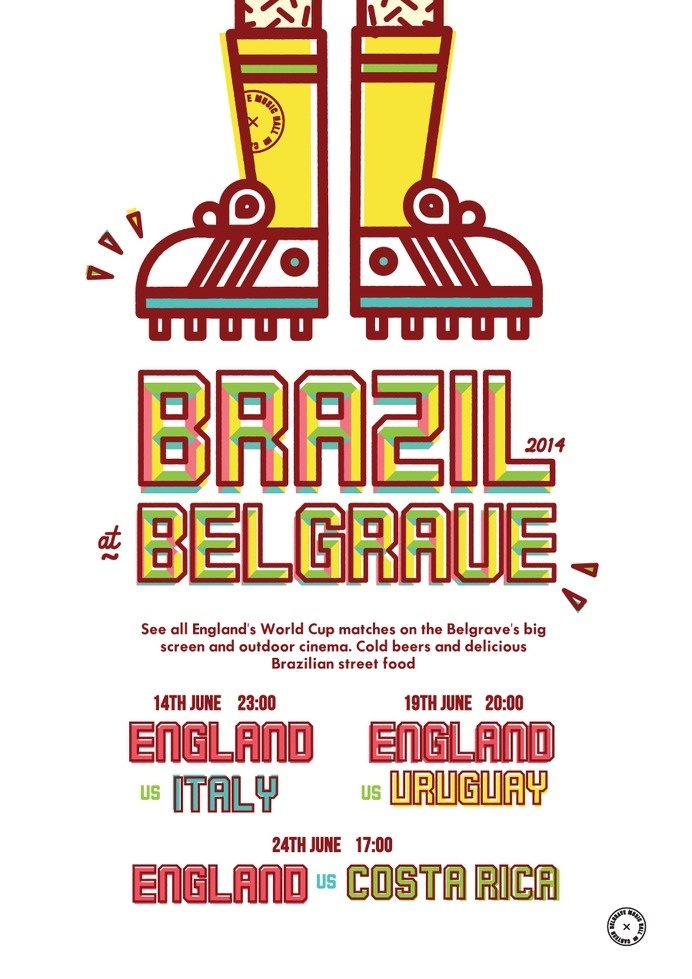 Brazil 2014 by Lucas Jubb #offset #print #world #street #jubb #brazil #cup #lucas #typography