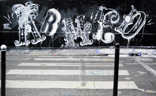 monsieur Qui #graffiti #typography