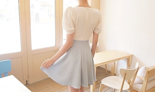 COLORFUL LIFE #bright #blouse #girl #skirt #delicate #pure #fashion #pastels