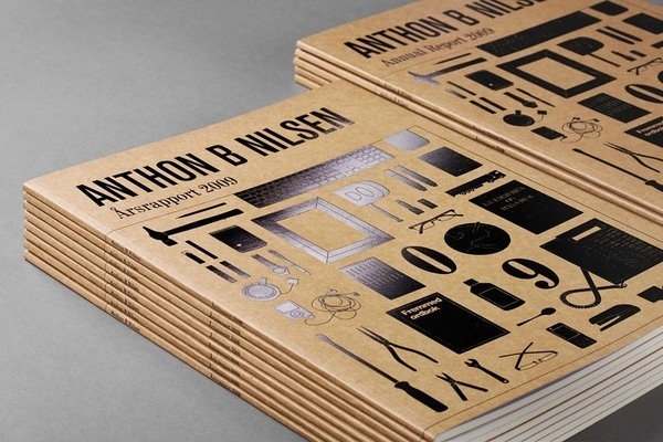 Anthon B Nielson Annual Report #design #graphic #quality #typography