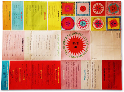 sun, solid, color, vintage