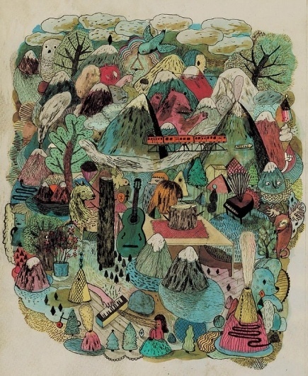 Illustrations - Brenneriveien #marikajo #illustration #com #www