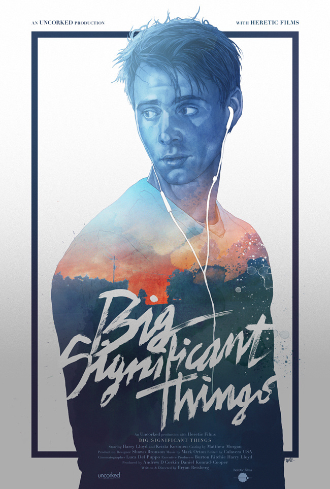 Big Significant Things by Grzegorz Domaradzki #poster #watercolor