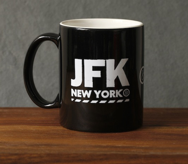 JFK Mug by Pilot and Captain #tech #flow #gadget #gift #ideas #cool
