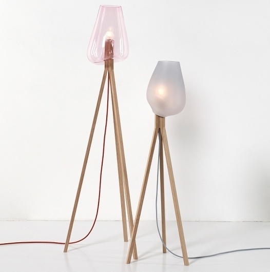 hanna krüger: add.on floor lamp #glass #lamp #design