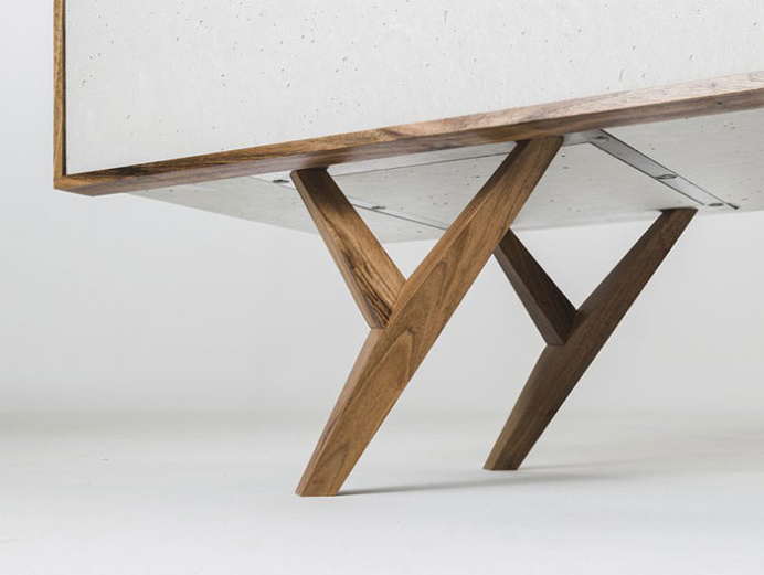 Furniture Design Inspired by Concrete
