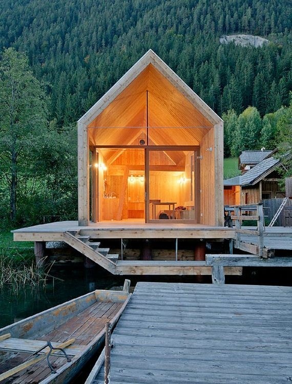 Dream Houses Woods #cabin #woods #architecture #house
