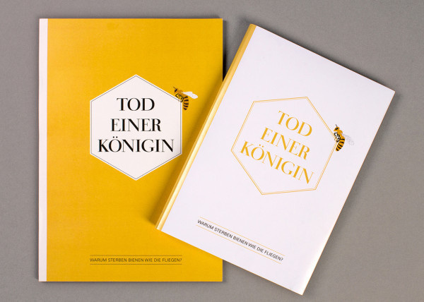 Tod einer Königin – Warum sterben Bienen wie die Fliegen? #bee #design #graphic #book #cover