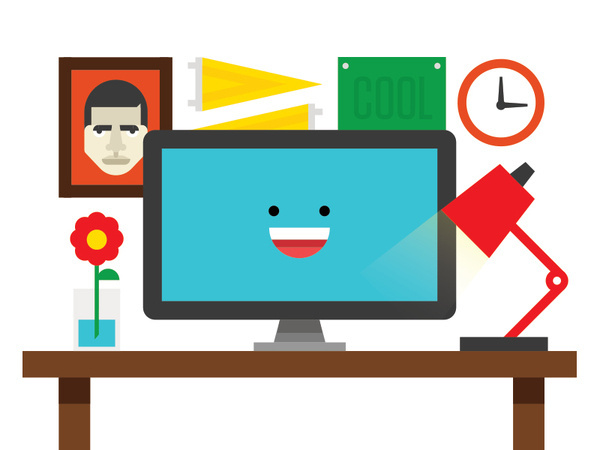 Desk #illustration