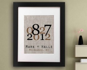 Cotton Anniversary Gift for Her - wedding anniversary for her