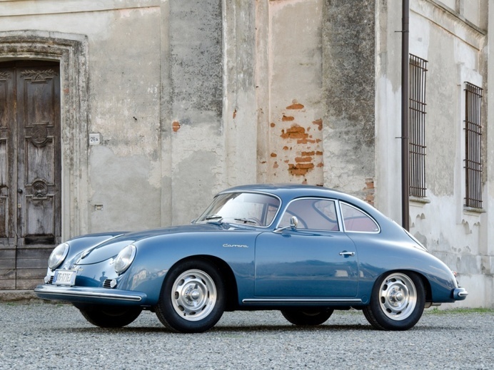 Twibfy #old #retro #blue #porsche #carerra