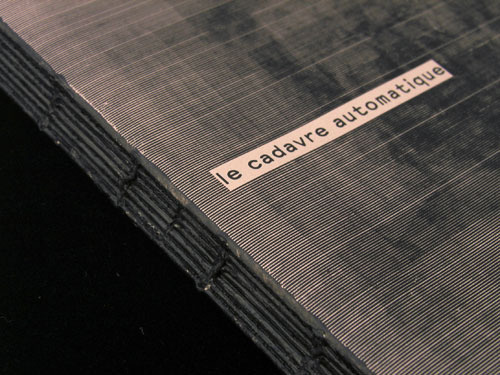 ANDY LANG / graphic design / le cadavre automatique #print #design #graphic #book #media #zapping #layout #editorial #innovative