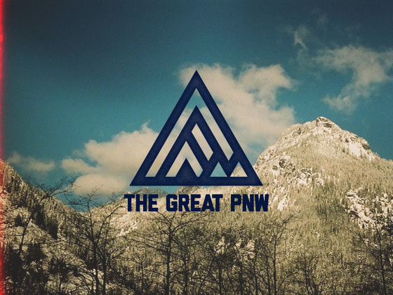 The Great PNW #logo #photography #typography