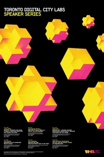 The CANADIAN DESIGN RESOURCE » TDCL Speaker Series #brian #city #yellow #magenta #banton #black #digital #labs #poster #toronto