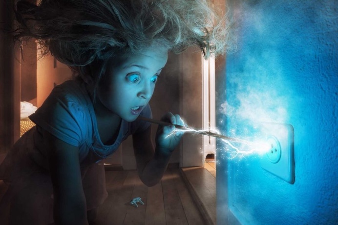 John Wilhelm Makes Cinematic and Humorous Photo Illustrations With His Three Daughters