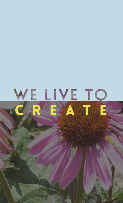 We Live To Create print. #photosh #print #typography #art #type #photogrpahy