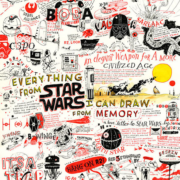 Image of Star Wars Memories #illustration #wars #star