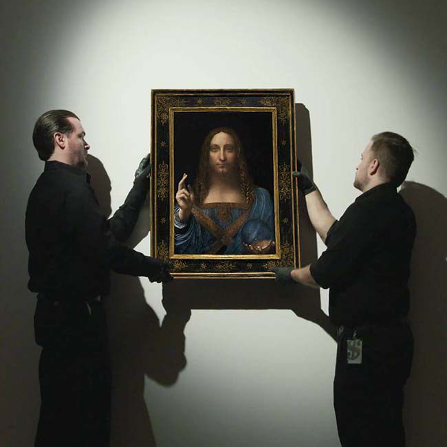 Leonardo da Vinci's Salvator Mundi Sells For Record-Breaking $450M