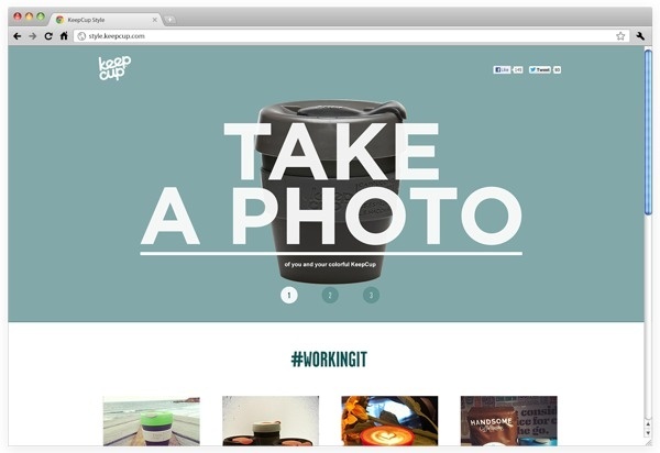 KeepCup Style #webdesign