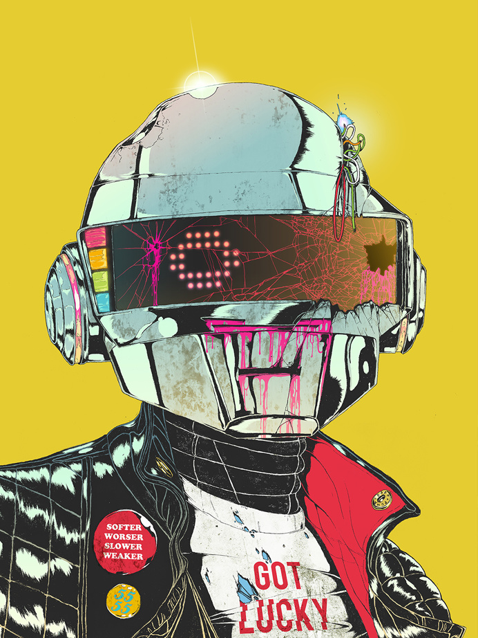 2014 : boneface Daft Punk