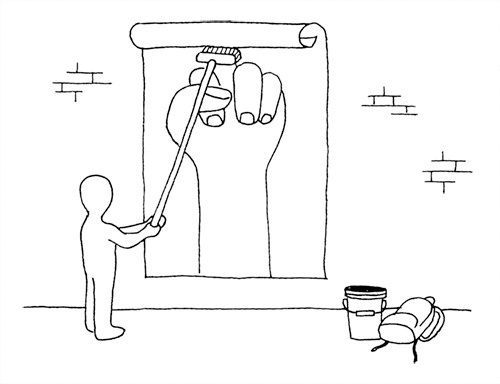 About Art & Design by D. Kim #paste #graffiti #illustration #drawn #hand #wheat