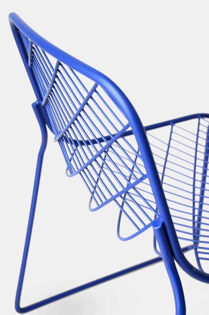 People's Industrial Design Office create wire Mesh Chair