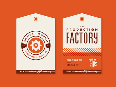 The Production Factory #type #hang #tag #logo