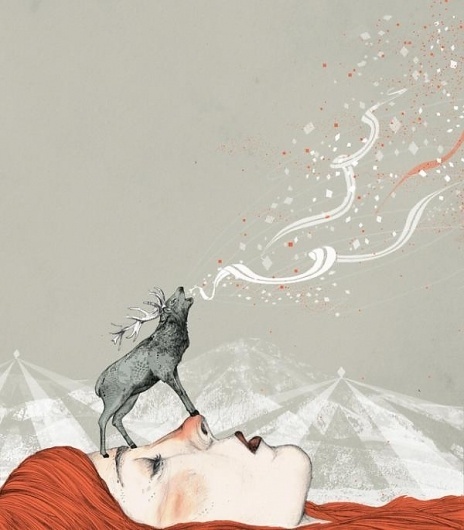 Illustrations by Sandra Dieckmann | Cuded #sandra #dieckmann #illustrations