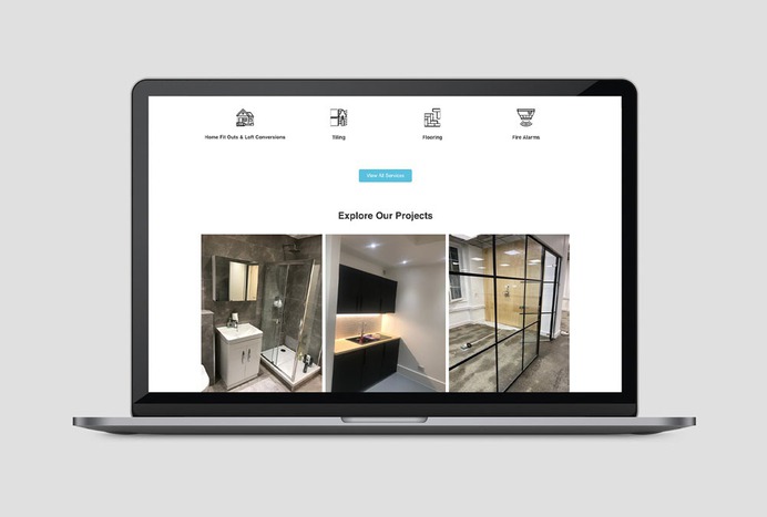 Mark Construction LTD Website Design – Deivid Cole