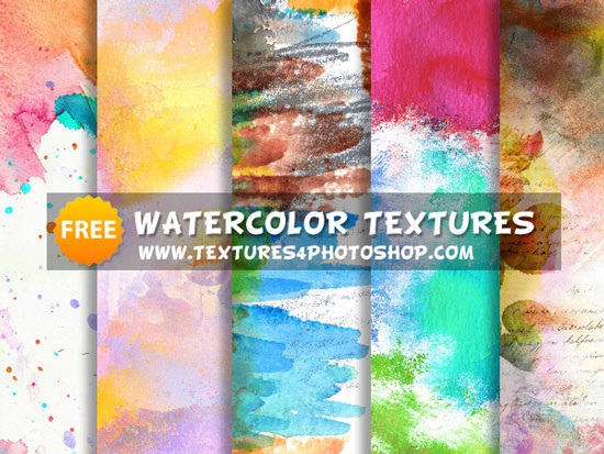 Free Watercolor Textures by PsdDude