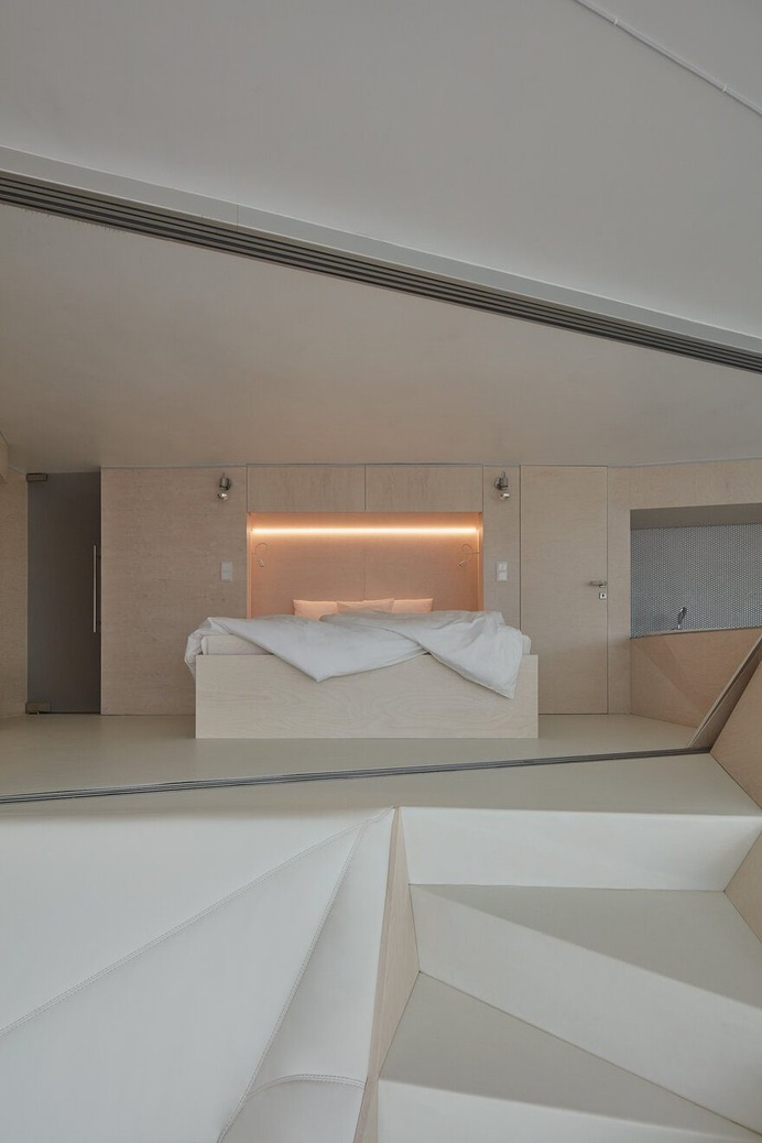 bedroom, Abstract Composition with Industrial Aspect by petrjanda/brainwok